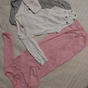 Newborn Carter's Lot- long sleeves- excellent condition